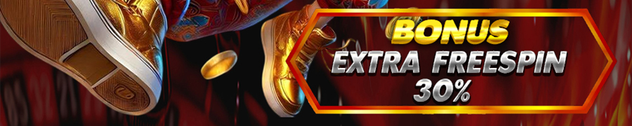 EXTRA BONUS FREESPIN SLOT 30%
