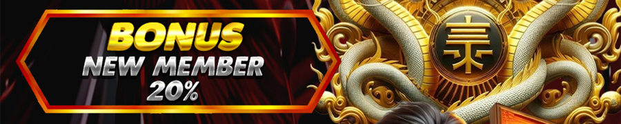 BONUS NEW MEMBER 20%